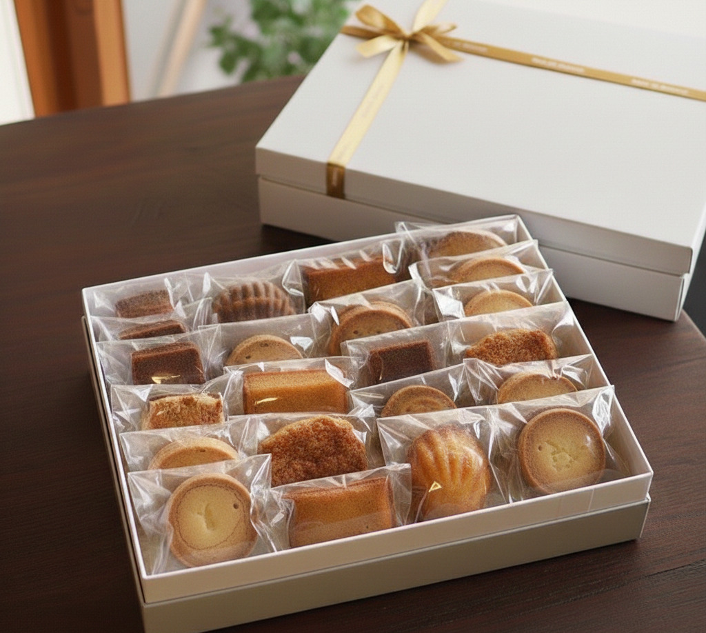 お菓子のギフトボックス